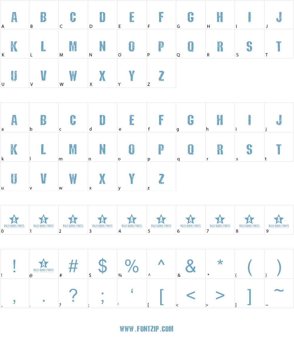 WHY Font Character